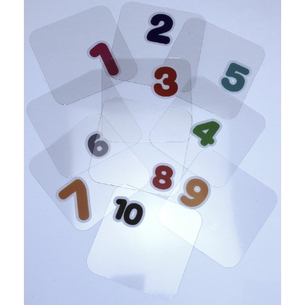 Гра розвиваюча "Вчимося рахувати" з пластиковими картками №VT1302-29(18)