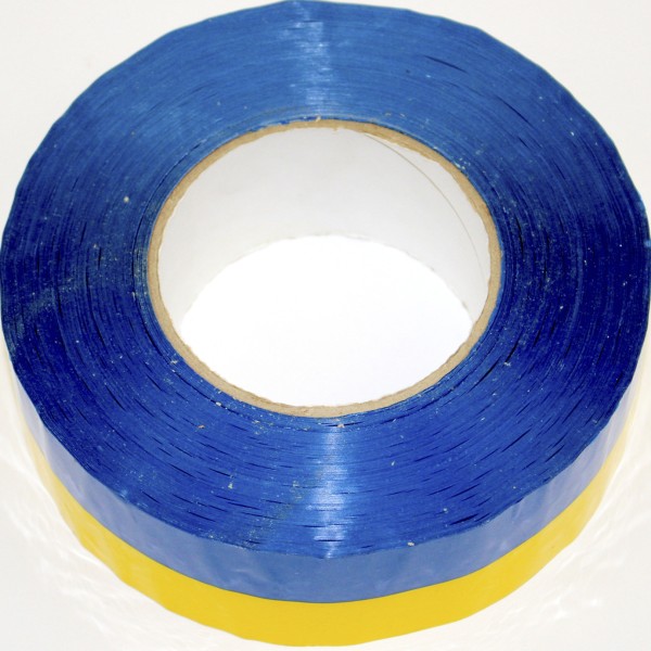 Стрічка клейка пакув. "Optima" 48ммх300м жовто-блакитна №O45378(1)(30)