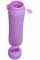 Пляшка для води силікон. Pump 600мл пудрово-рожевий №Z14647
