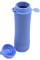 Пляшка для води силікон. Pump 600мл пудрово-блакитний №Z14646