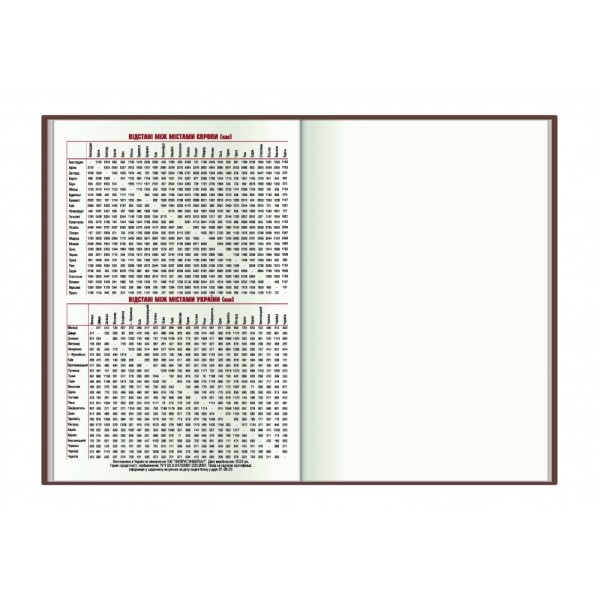 Щоденник А5 Optima датований 2025 Square чорний O25204-01