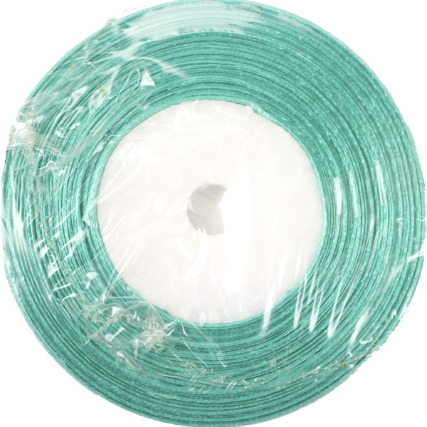 Стрічка атлас 0,5см/22м (м'ятна)(10)