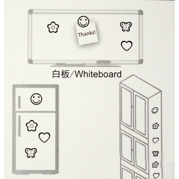 Магніти "Квіточки" №15-14/HN6606/921452 3см(8шт)(72)(288)