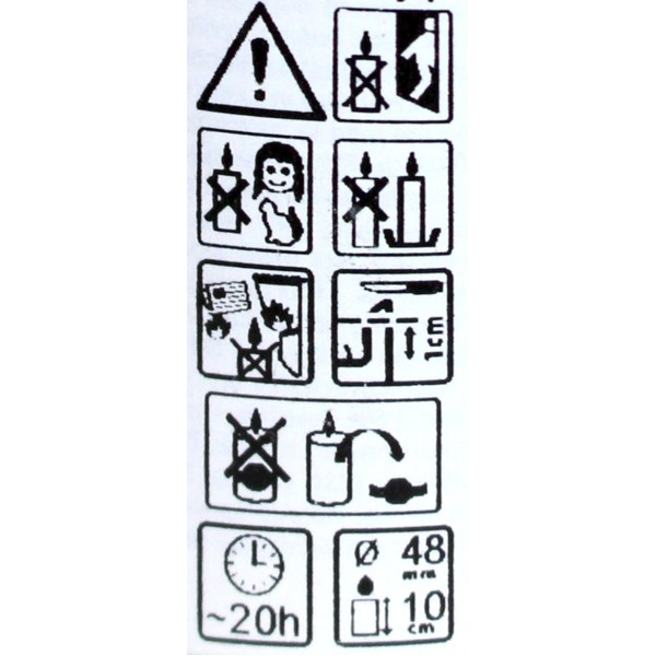Свічка циліндр. "Bispol" 50/100 h-20см/d-5х10см металік червона 230/Польща/(8)