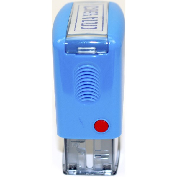 Оснастка для штампа пласт. 14х38мм Shiny №rPET-842 Оплачено (син)