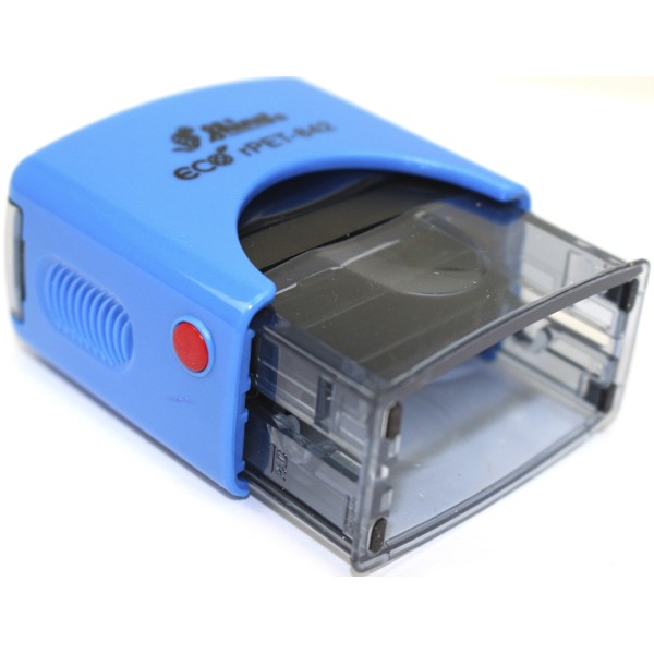 Оснастка для штампа пласт. 14х38мм Shiny №rPET-842 Оплачено (син)