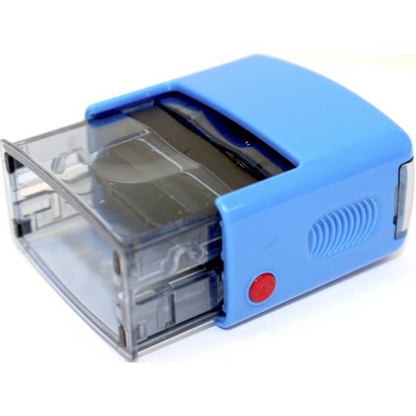 Оснастка для штампа пласт. 14х38мм Shiny №rPET-842 Оплачено (син)