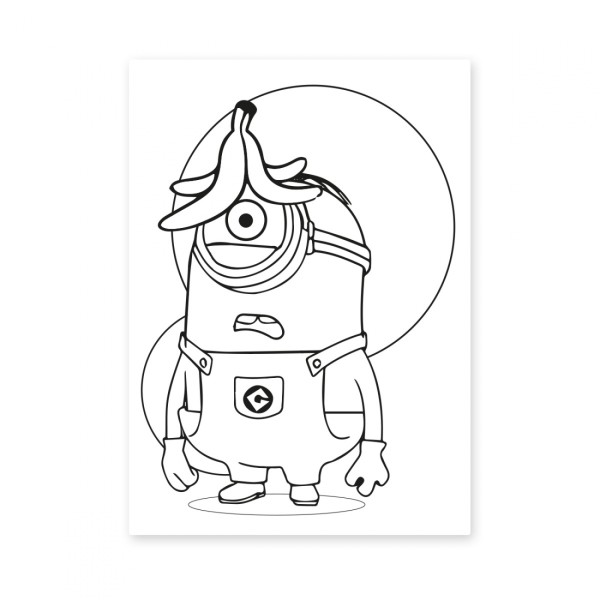 Розмальовка А4 "Minions" 12стор. №742917/Yes/(100)