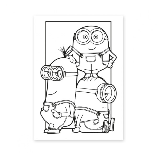 Розмальовка А4 "Minions" 12стор. №742917/Yes/(100)
