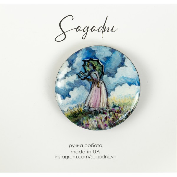 Брошка "Sogodni" Mood in museum M