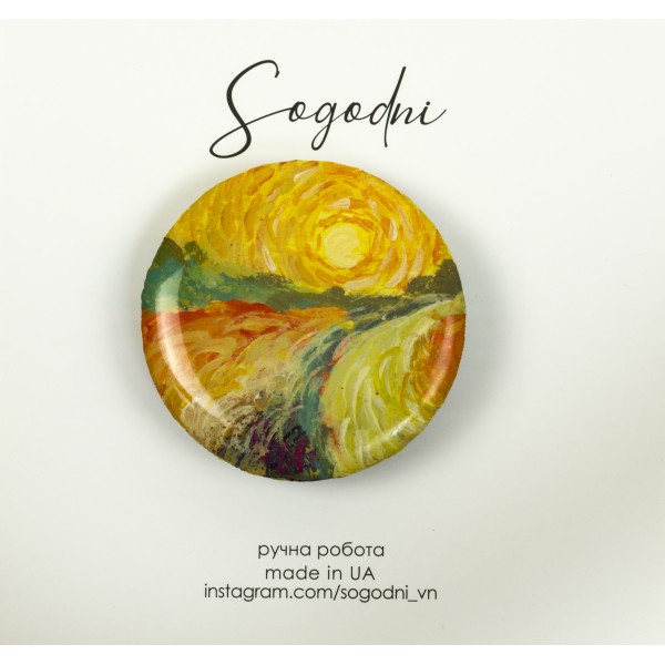 Брошка "Sogodni" Mood in museum M