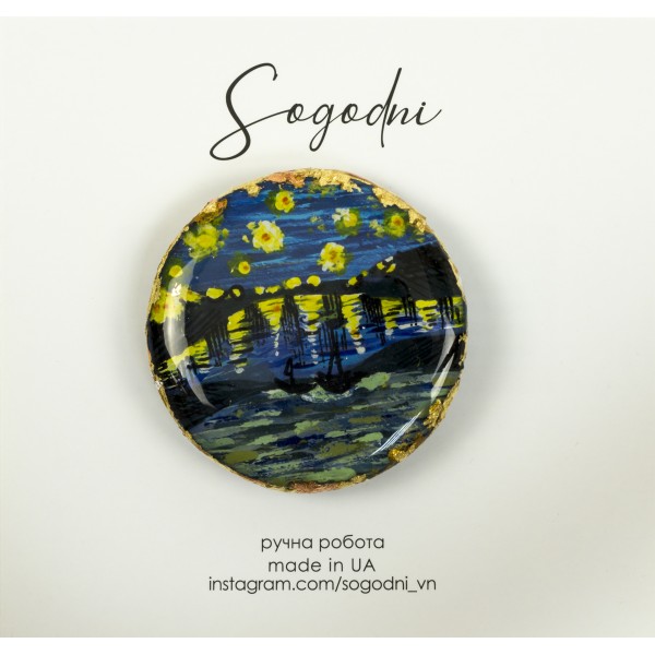 Брошка "Sogodni" Mood in museum M