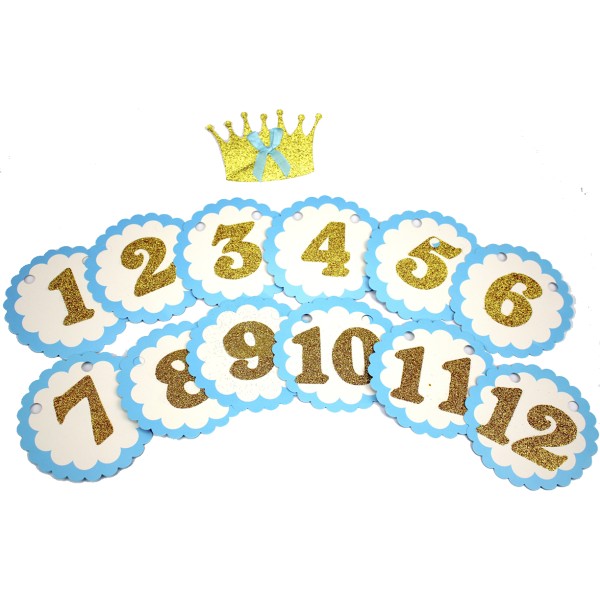 Вивіска для фото Photo Banner від 1 до 12 місяців хлопчик 90028