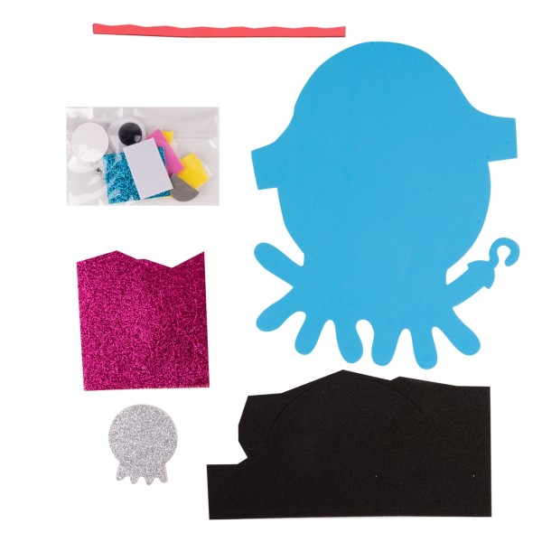Набір для творч. "1В" "Восьминіг" аплікація,фоаміран ЕВА №954554(24)