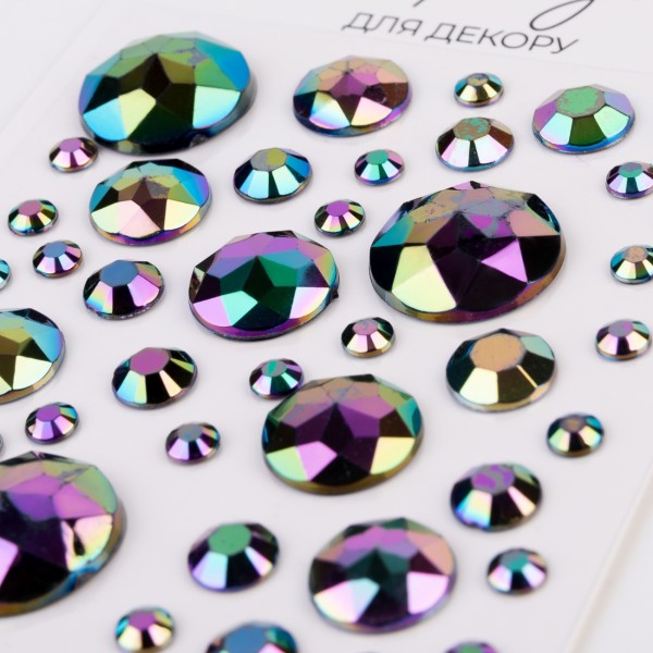 Стрази самокл. "Santi" "Chameleon" max, 51шт №743010(12)