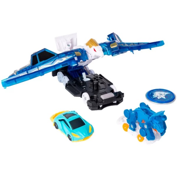 Машина-трансформер "Screechers Wild! S 4 L3S - Лайтнінг Ігл Преміум №EU685301S/КіддіСвіт/