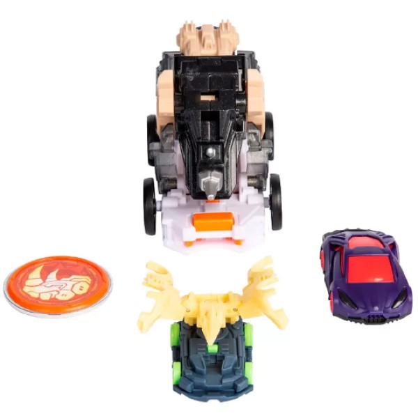 Машина-трансформер "Screechers Wild! S 4 L3 - Лайтнінг Райно №EU685303/КіддіСвіт/