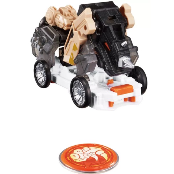 Машина-трансформер "Screechers Wild! S 4 L3 - Лайтнінг Райно №EU685303/КіддіСвіт/