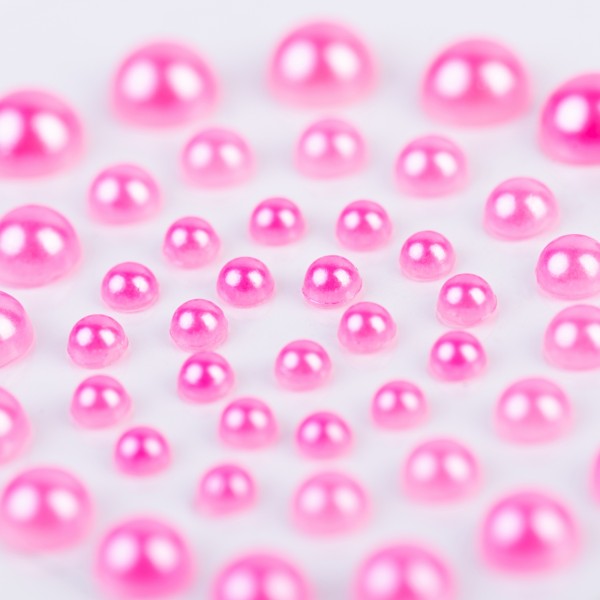 Набір перлин самокл. "Santi" рожев. (50шт) №742977(10)