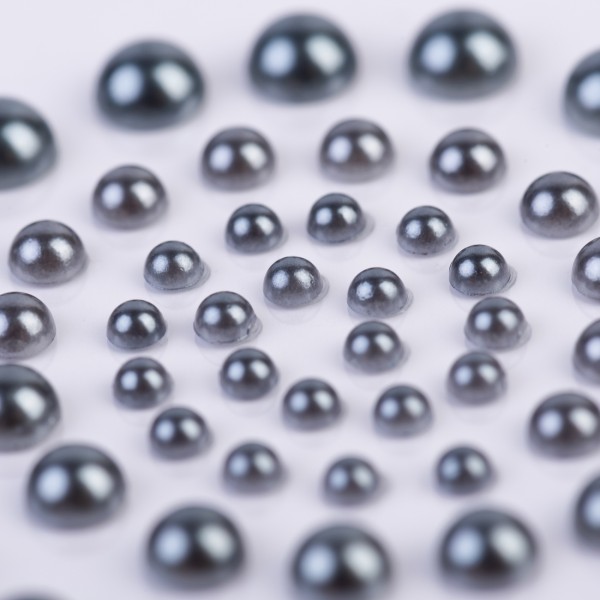 Набір перлин самокл. "Santi" сталев. (50шт) №742985(10)