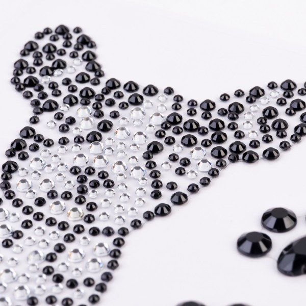 Аплікація зі стразів самокл. "Santi" Puppies 9,5х15,5см №742988(10)