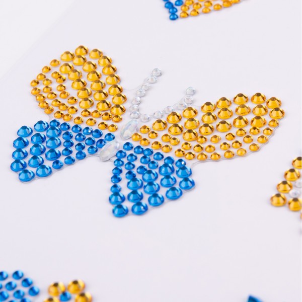 Аплікація зі стразів самокл. "Santi" Ukraine 9,5х15,5см №742986(10)