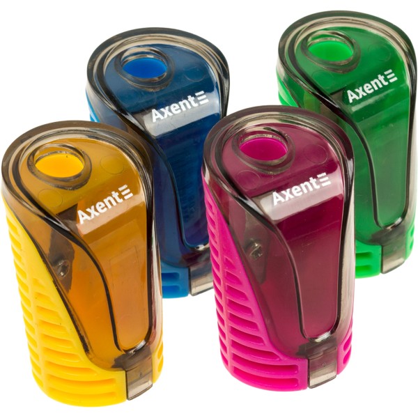 Точилка с контейнером Axent Skyfall ассорти (24) (240) 1156