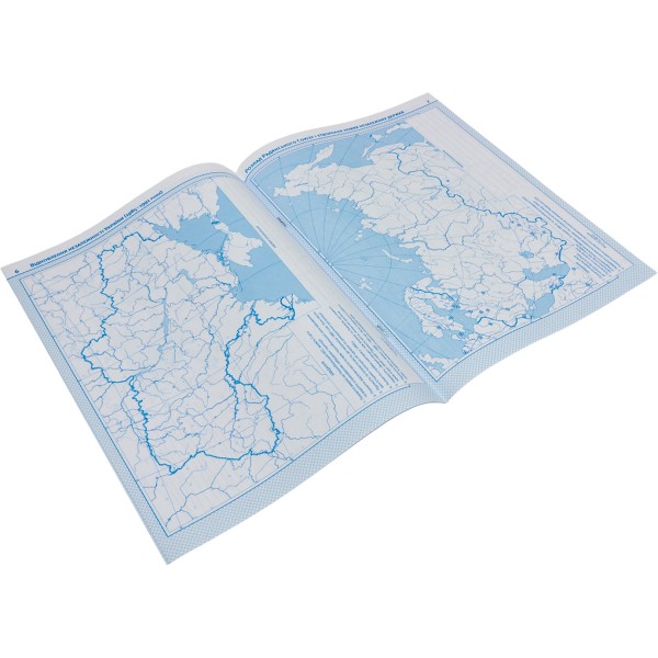 Контурна карта A4 Історія України 11 клас Картографія (50) 6298/7691/9169/1216