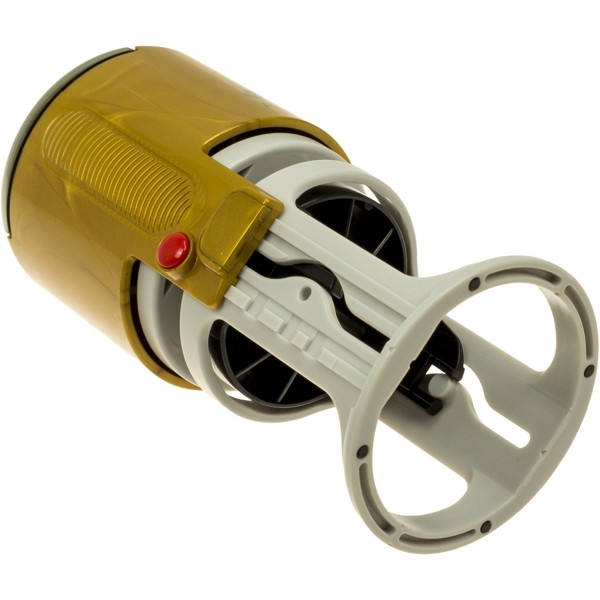 Оснастка для круглої печатки пластикова d42мм Shiny R-542 корпус золотий пісок