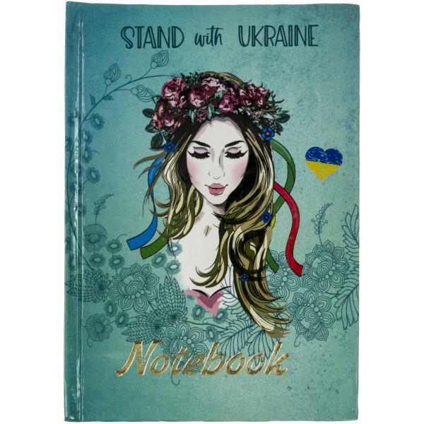 Блокнот А6 тв. карт. Записник леді №3479/Септима/(10)