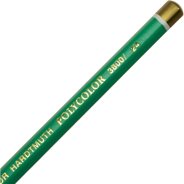 Олівець кольоровий Koh-i-noor Polycolor художній pea green/горошковий зелений (12) №3800/24  