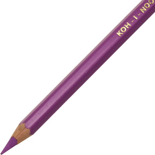 Олівець кольоровий Koh-i-noor Polycolor художній violet 2/червоно-фіолетовий 2 (12) №3800/178  