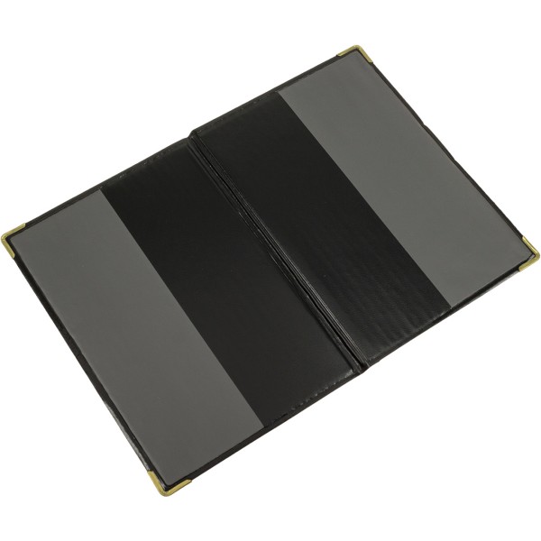 Обкладинка для Паспорта України шкірозамінник золото з гербом (25) 03-Ра 