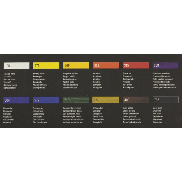  Набор акриловых красок Royal Talens Amsterdam Standard 12х20 мл (3) №17820412