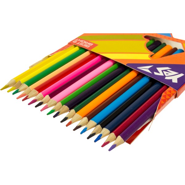Олівці кольорові 18 кольорів Yes Erudite (8) 290643