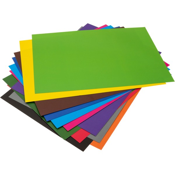 Картон кольор. А4 двостор. 12арк./Тетрада/(10)(20)