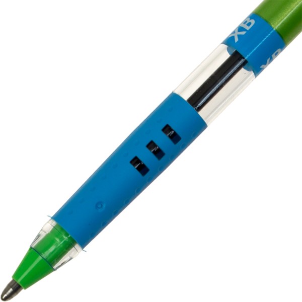 Ручка масляная шариковая Schneider Ballpoint pen Slider Basic XB светло-зеленая 151211