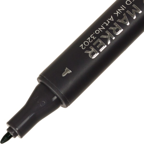 Маркер худож. двостор. "STA" №3202-54 вірідіан(6)