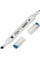 Маркер-скетч двусторонний Marco Indian blue (6) №7800-6CB / B227