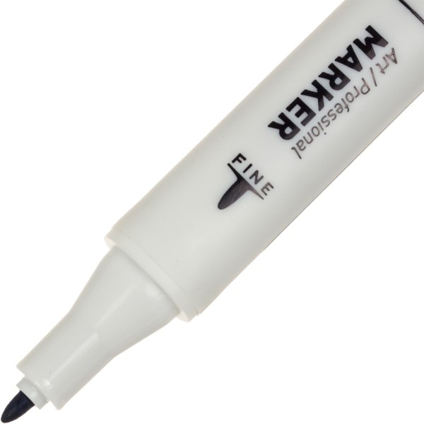 Маркер-скетч двусторонний Marco Indian blue (6) №7800-6CB / B227