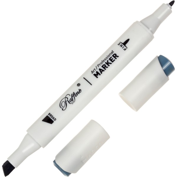  Маркер-скетч двосторонній Marco Marine blue №7800-6CD/B234