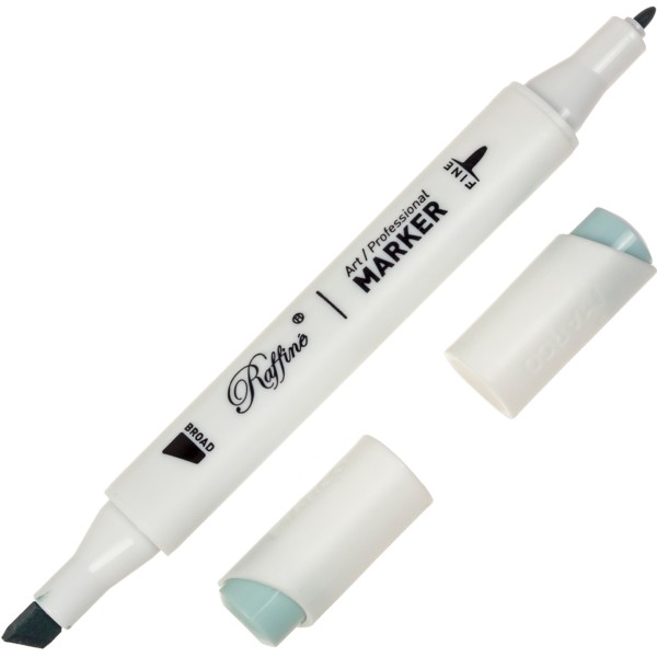 Маркер-скетч двусторонний Marco Celestial blue (6) №7800-6CD / B411