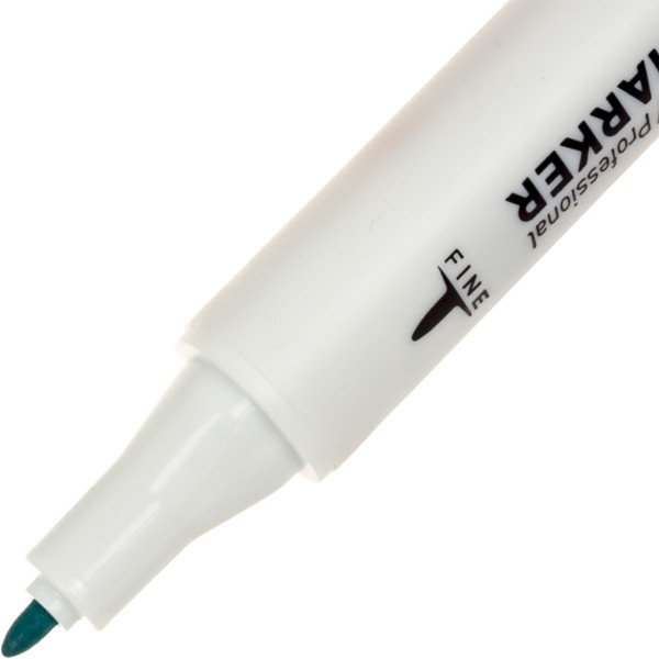 Маркер-скетч двухсторонний Marco Turquoise green light №7800-6CB/B714