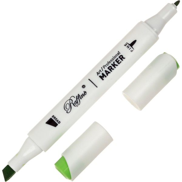  Маркер-скетч двухсторонний Marco Grass green №7800-6CD/G515