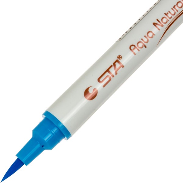 Маркер-пензлик аквар. "STA" №STA3700-27 блакитний