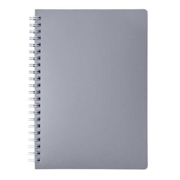 Блокнот пруж. А5 80арк. кліт. пласт. обкл. Office line №681832/Yes/(3)(60)