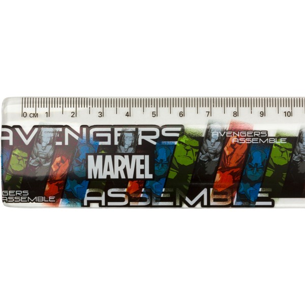 Лінійка пласт. 30см "Yes" Marvel.Avengers №370632(20)(100)