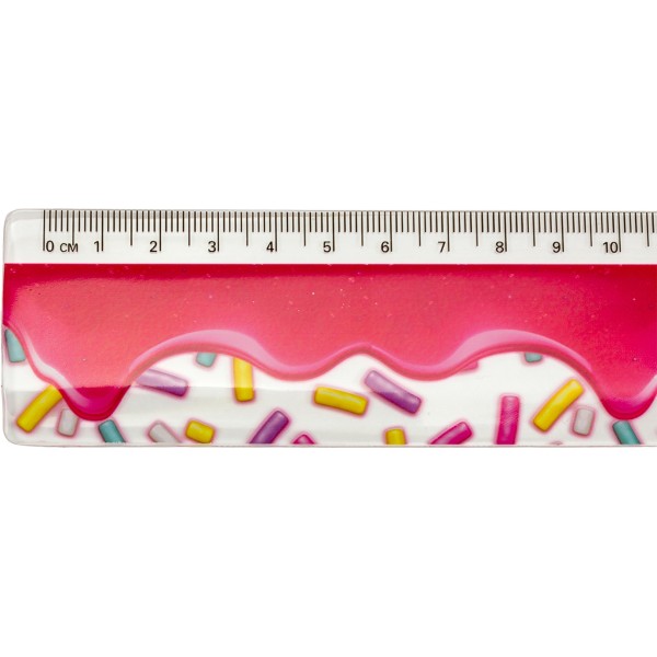 Лінійка пласт. 30см "Yes" Sweet cream №370630(20)(100)