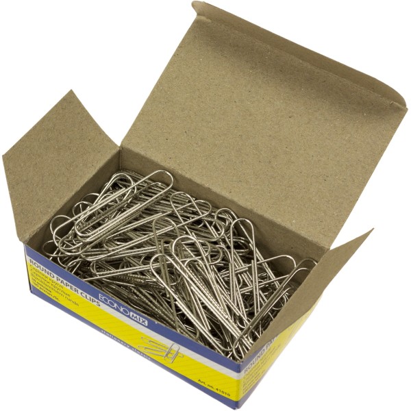 Скріпки "Economix" №Е41010 50мм (100шт) круг.(10)(100)