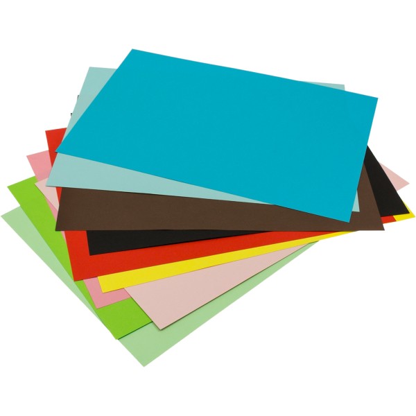 Картон кольор. А4 двостор.10арк./ 10кольор. Naruto №NR23-255/Kite/(50)